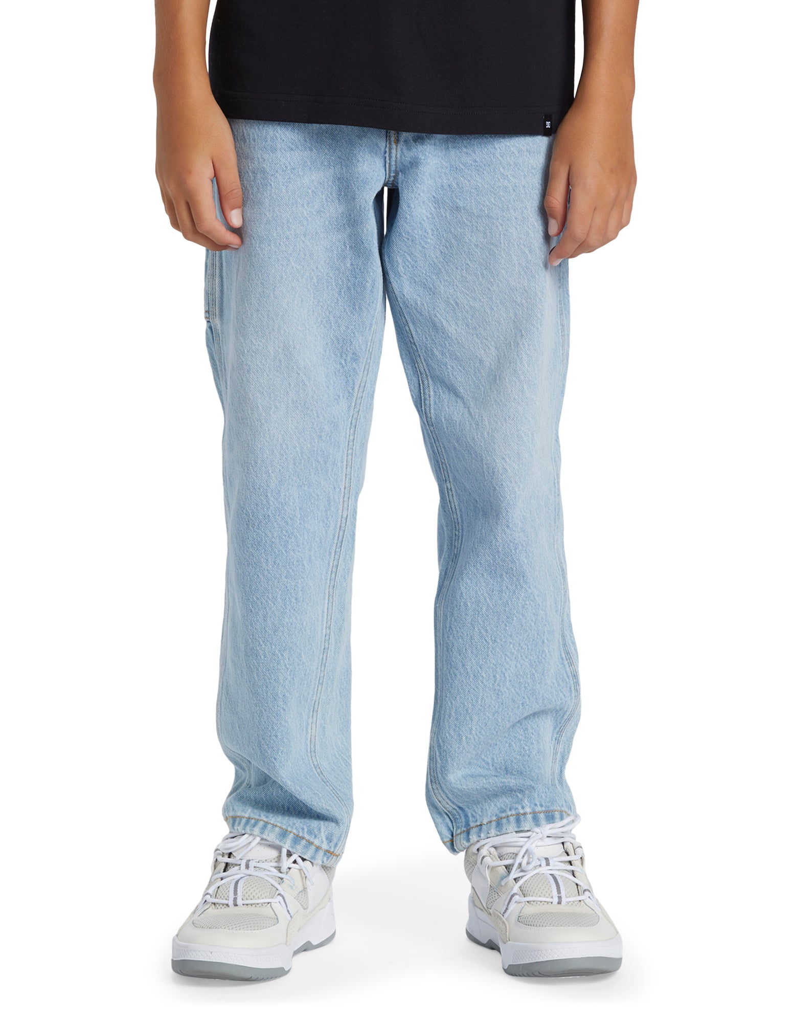 Boys 8-16 Worker Baggy Carpenter Denim Pants