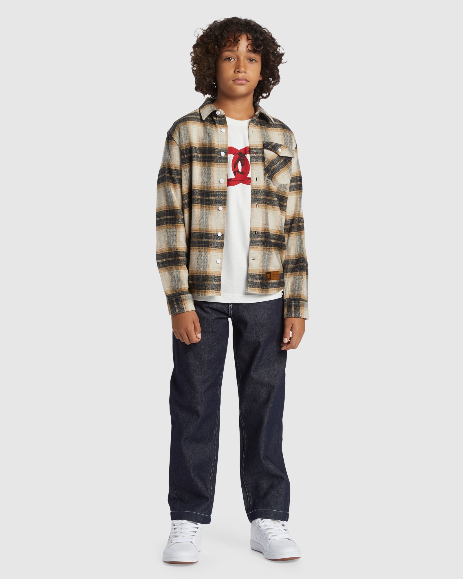 Boys 8-16 Marshal Flannel Top