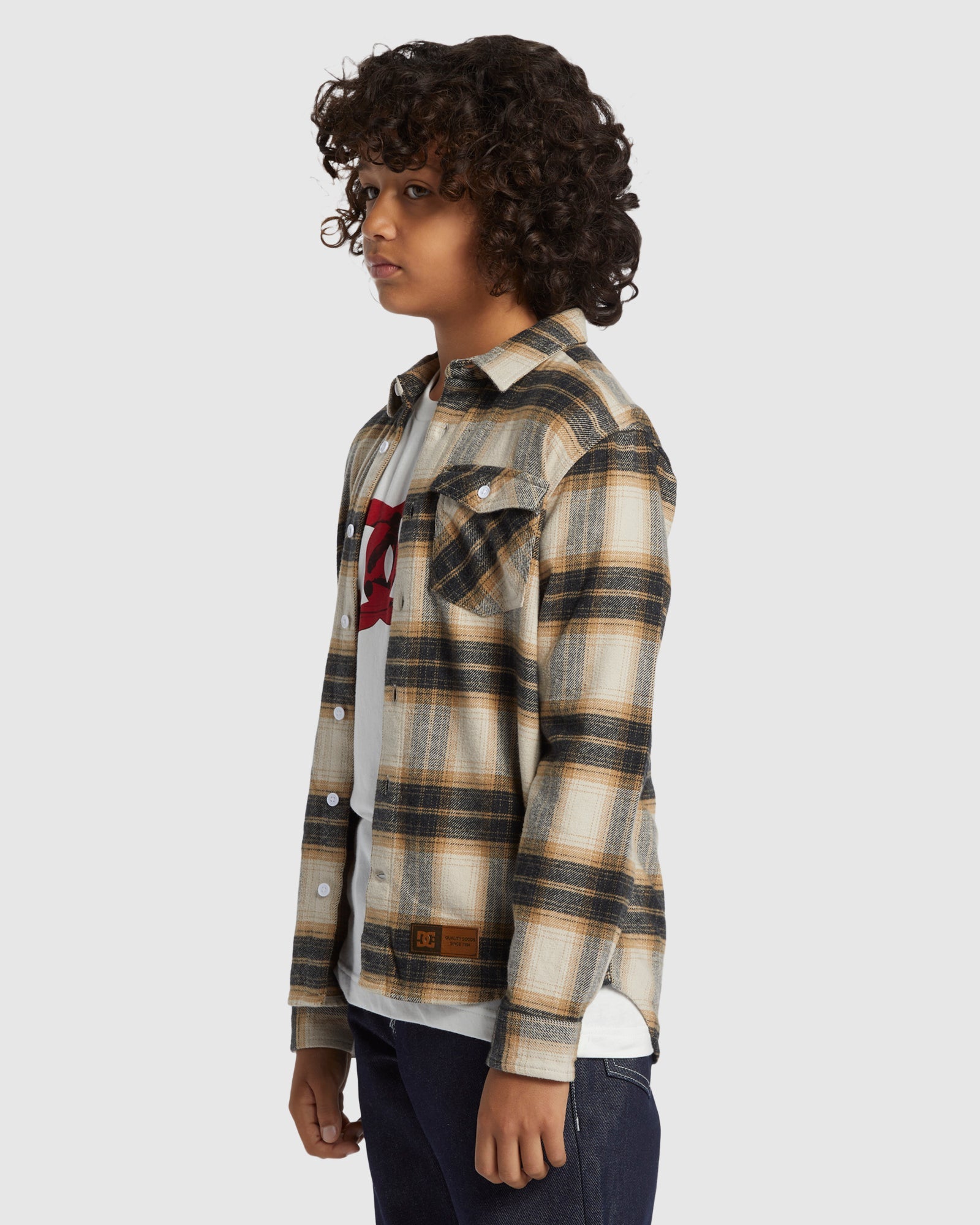 Boys 8-16 Marshal Flannel Top