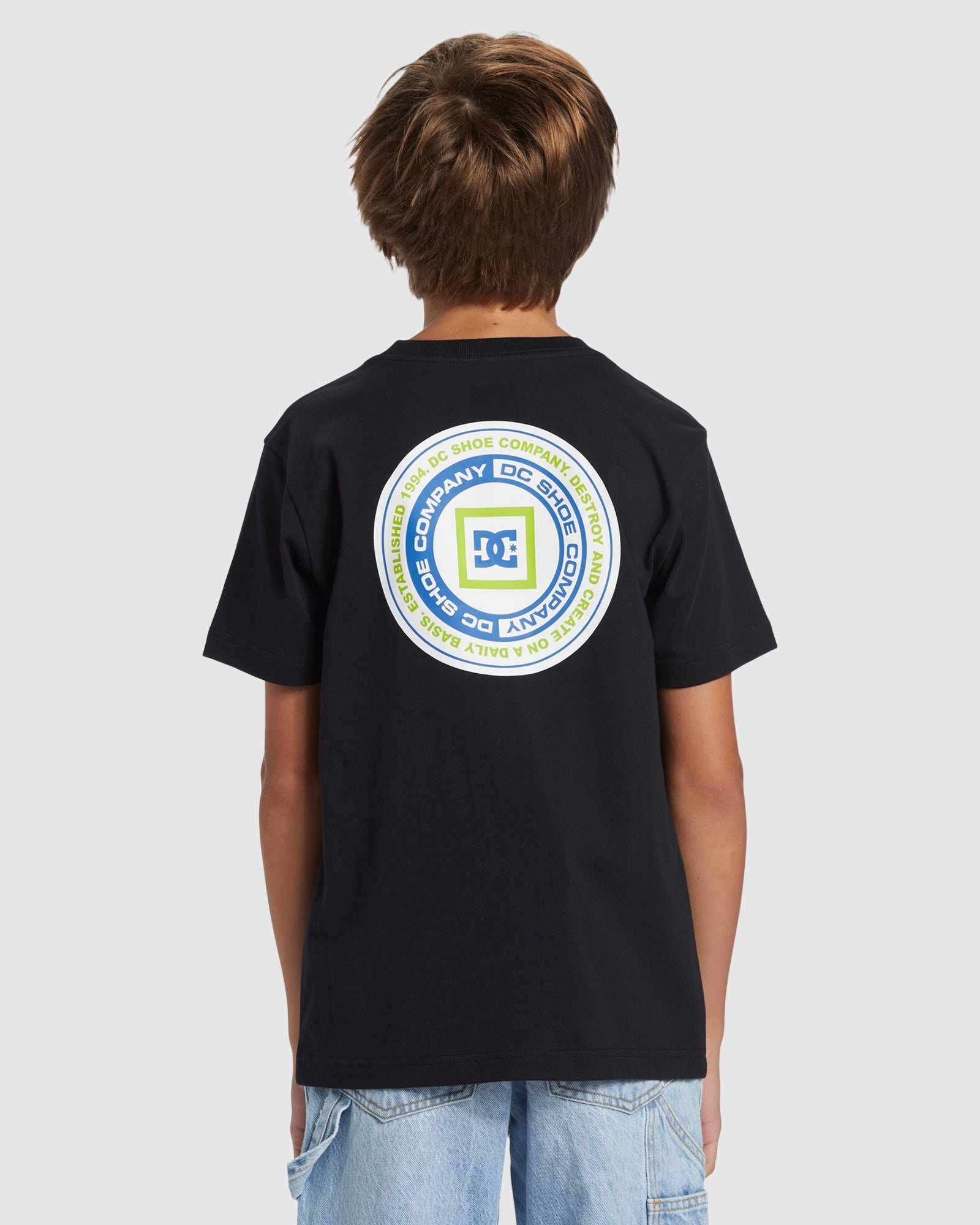 Boys 8-16 Throwback Short Sleeve T-Shirt