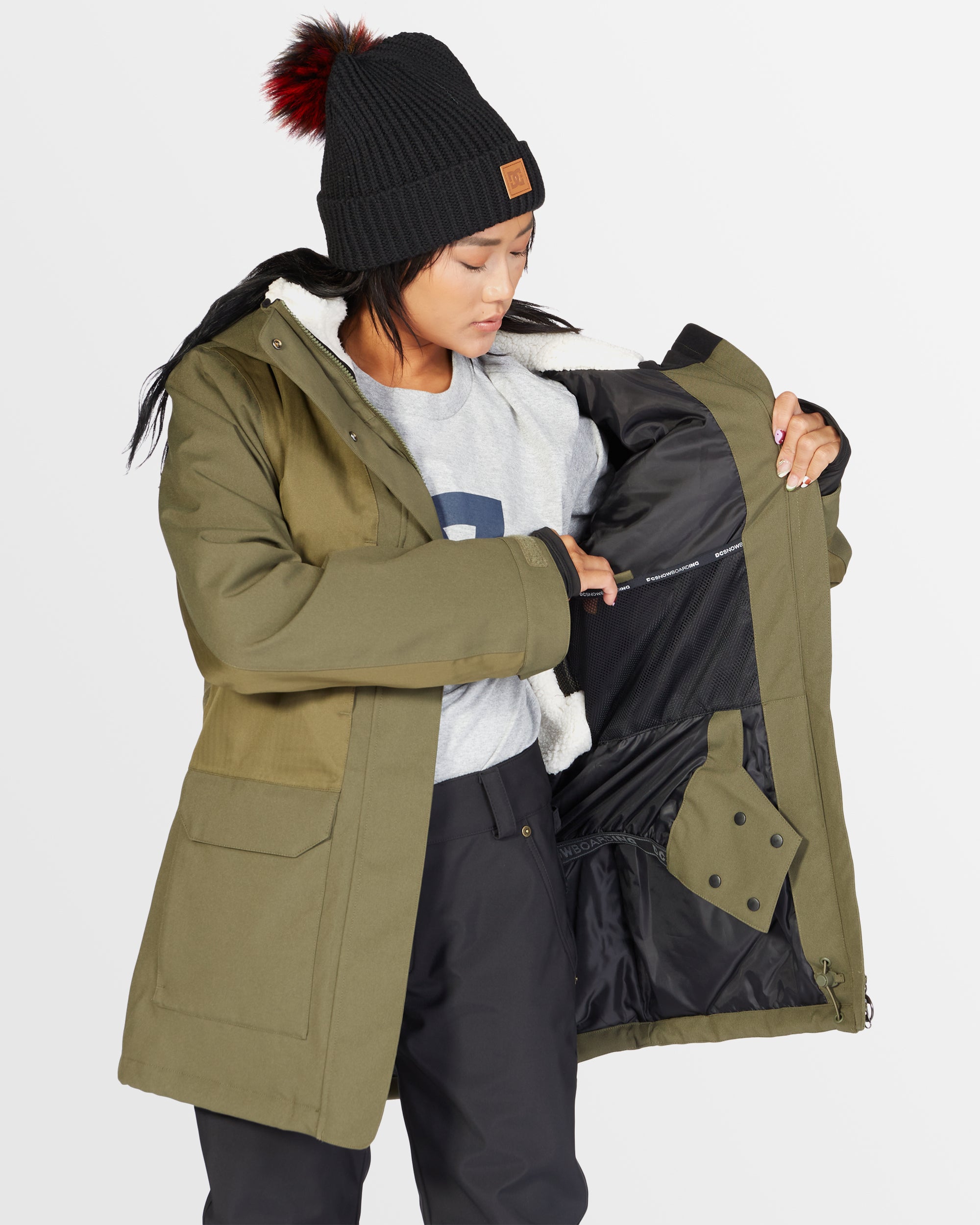 Womens Panoramic Parka