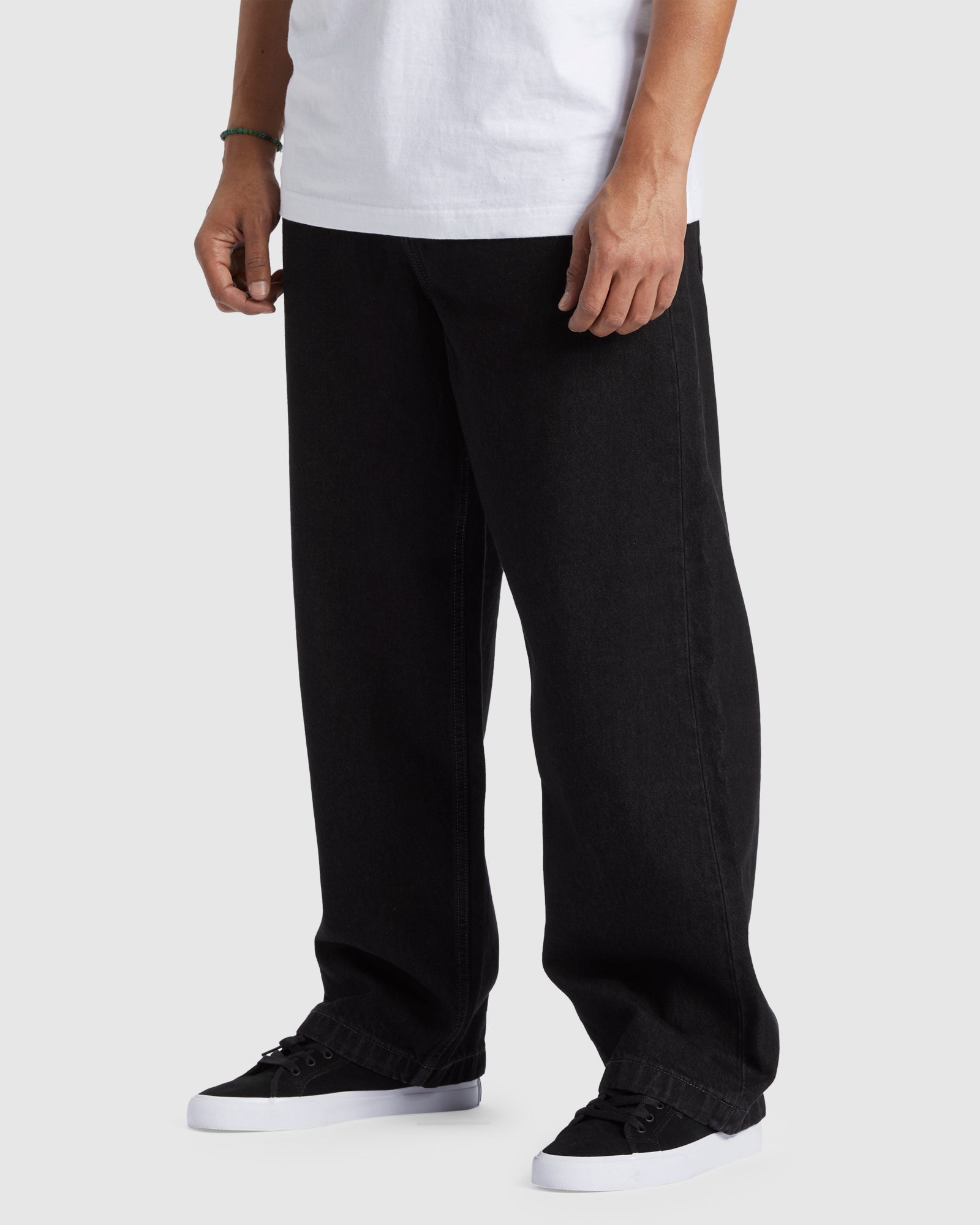 Men's Worker Baggy Denim Rbt Pants