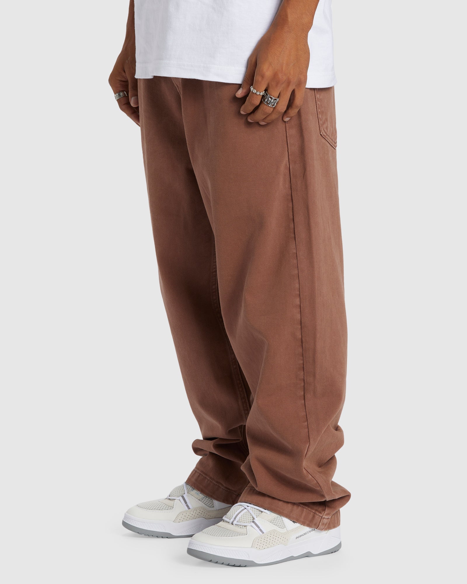 Mens Worker Baggy Denim Pants