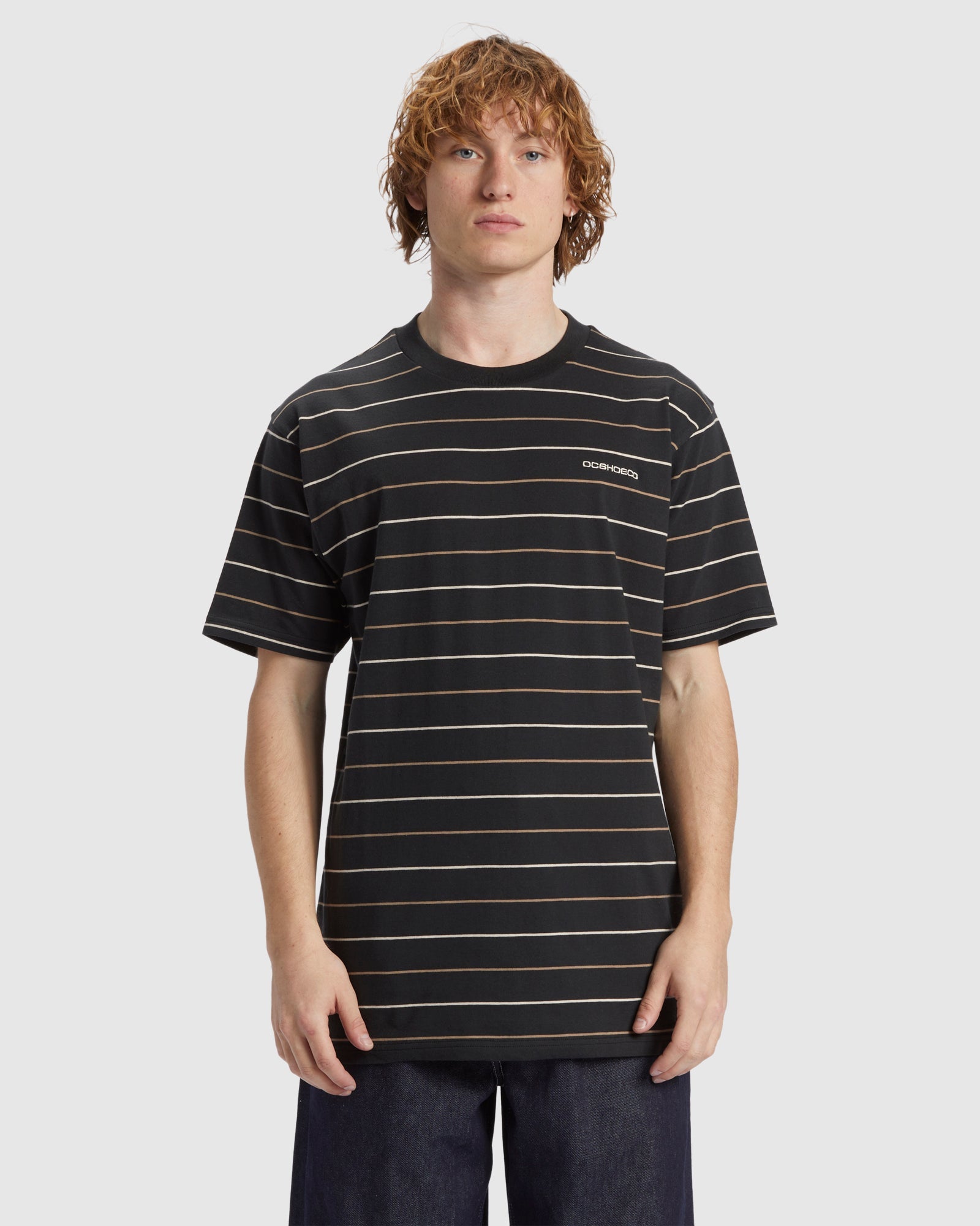 Men's Lowstate Stripe Short Sleeve Knit