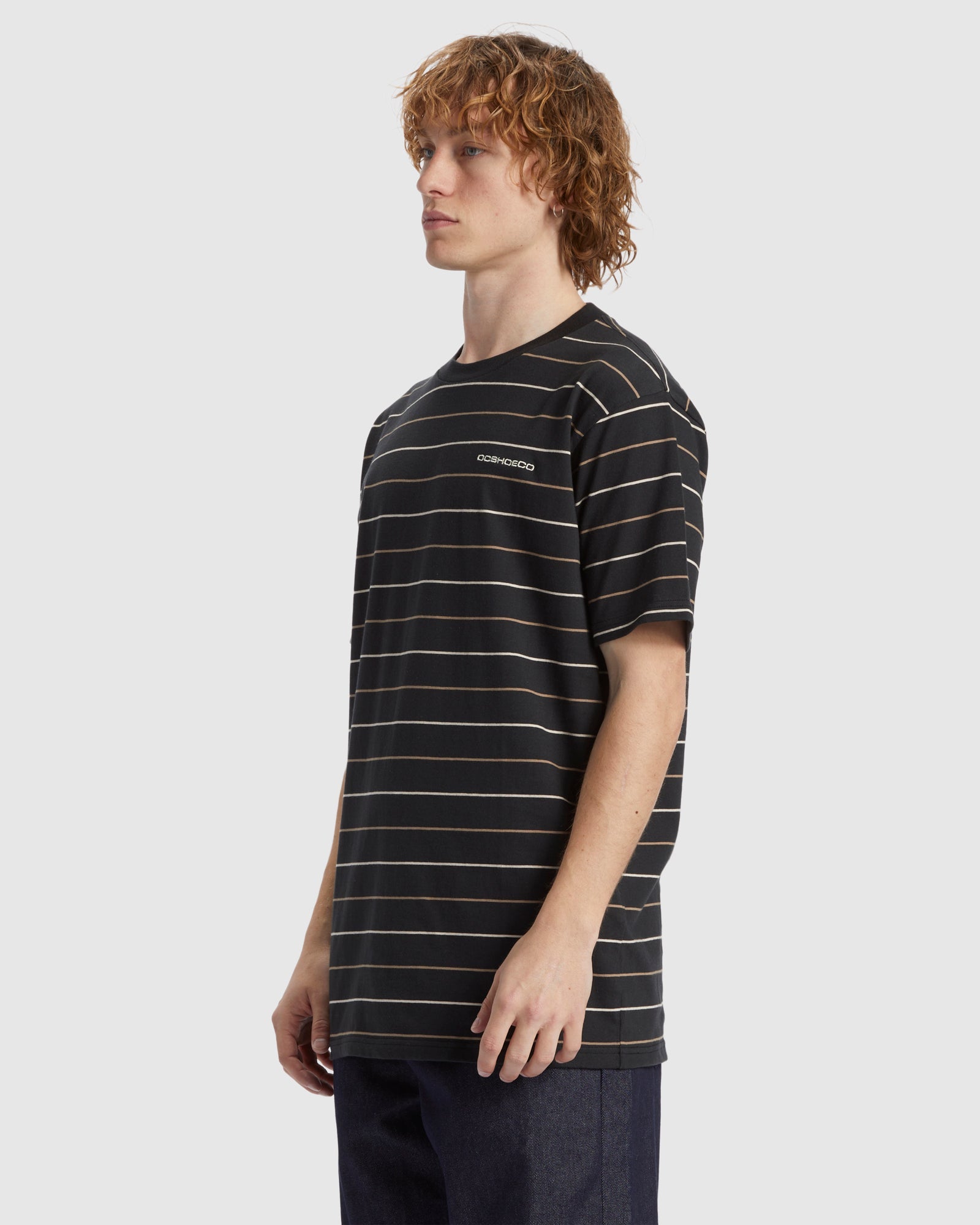 Men's Lowstate Stripe Short Sleeve Knit