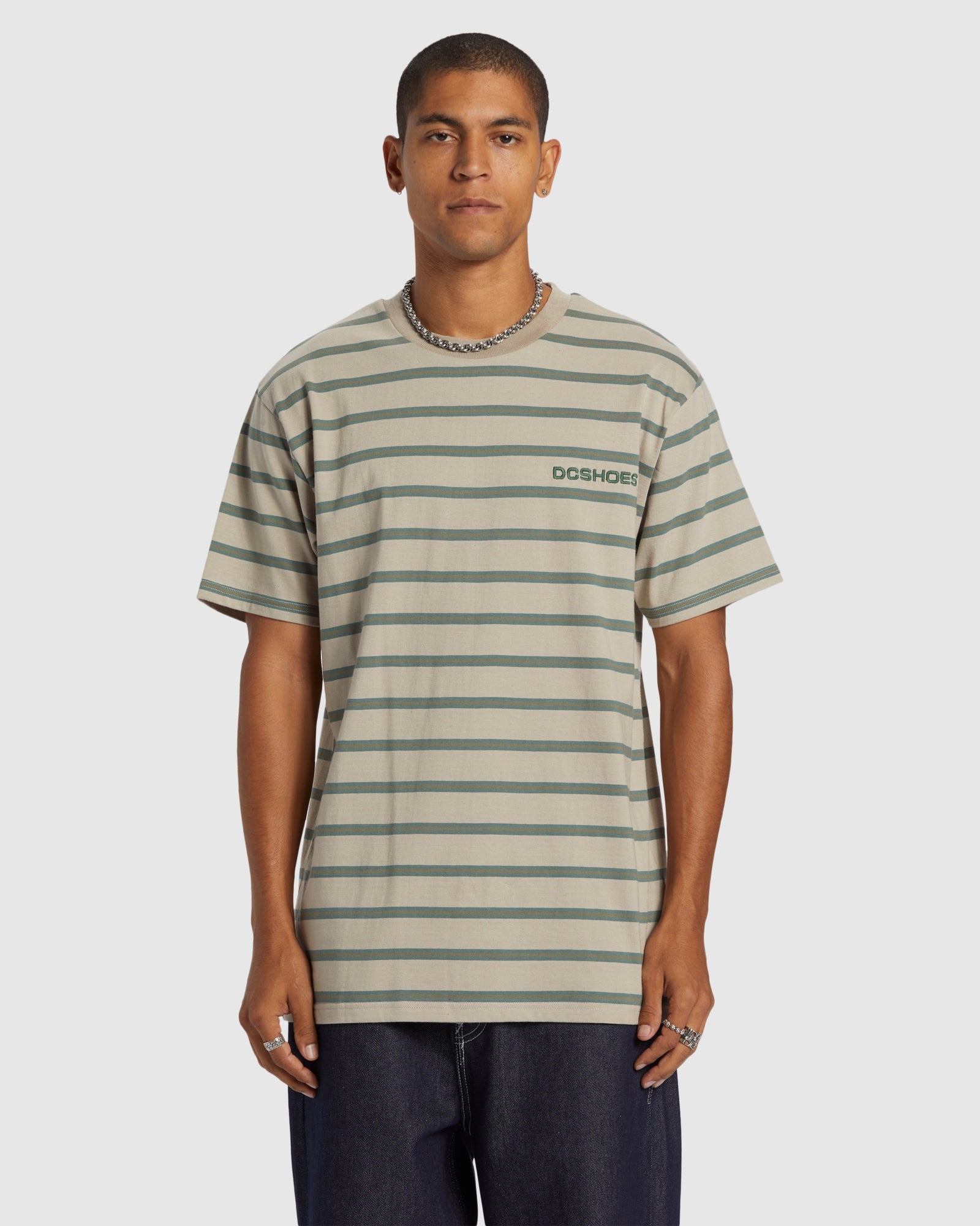 Mens Upstate Stripe T-Shirt