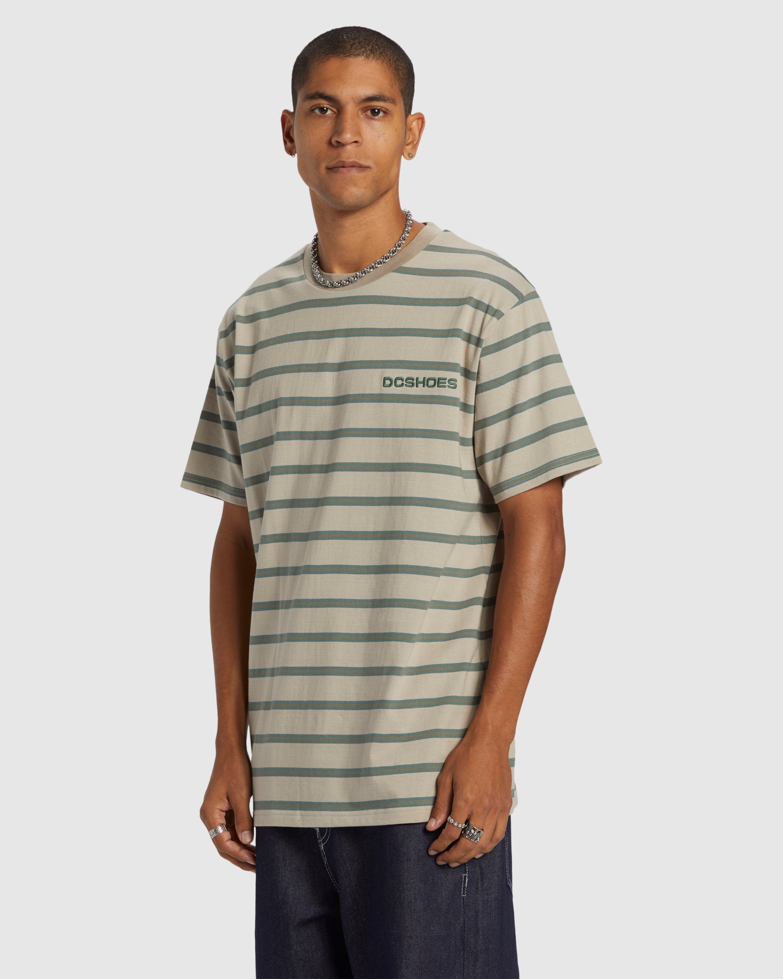 Mens Upstate Stripe T-Shirt