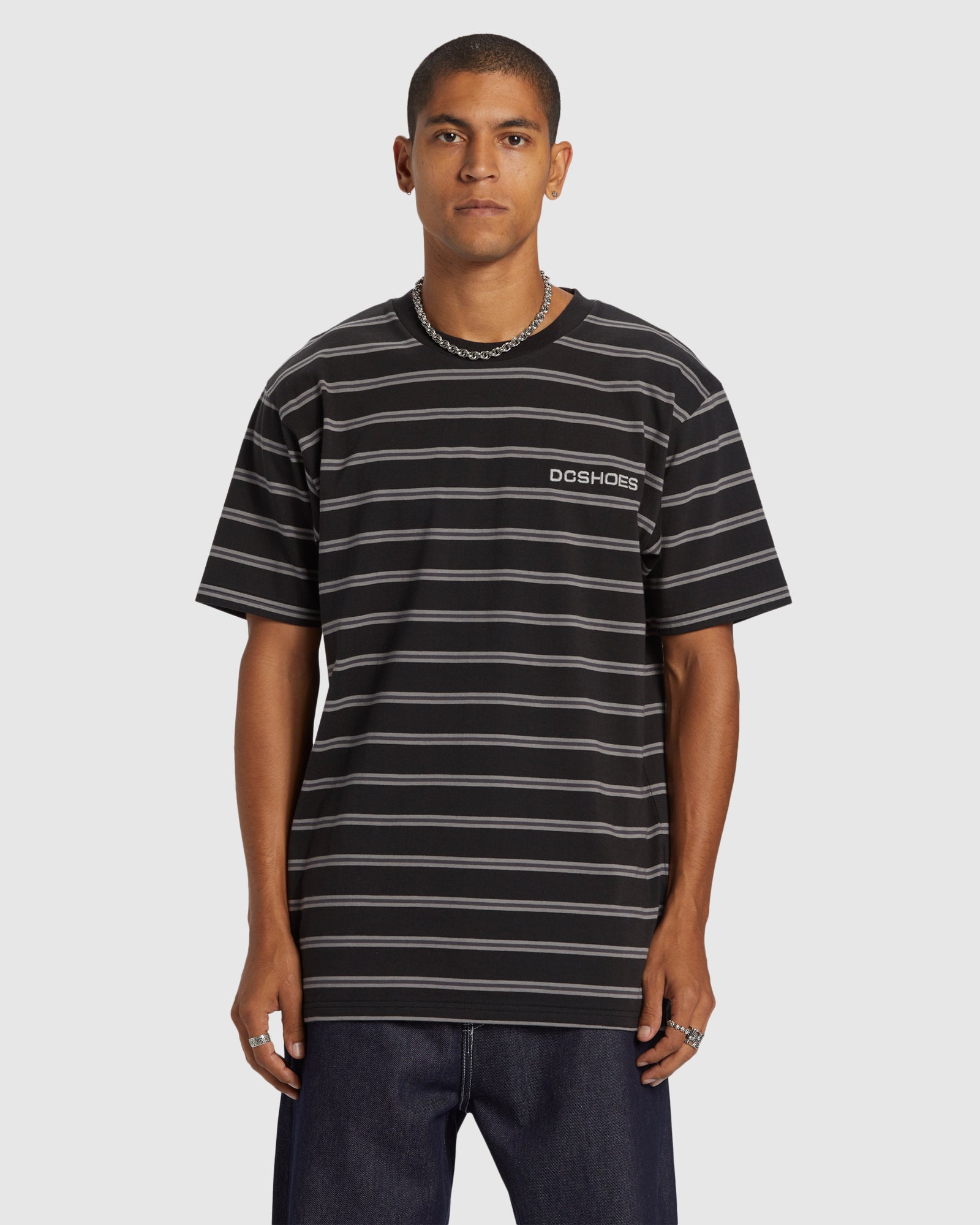 Mens Upstate Stripe T-Shirt