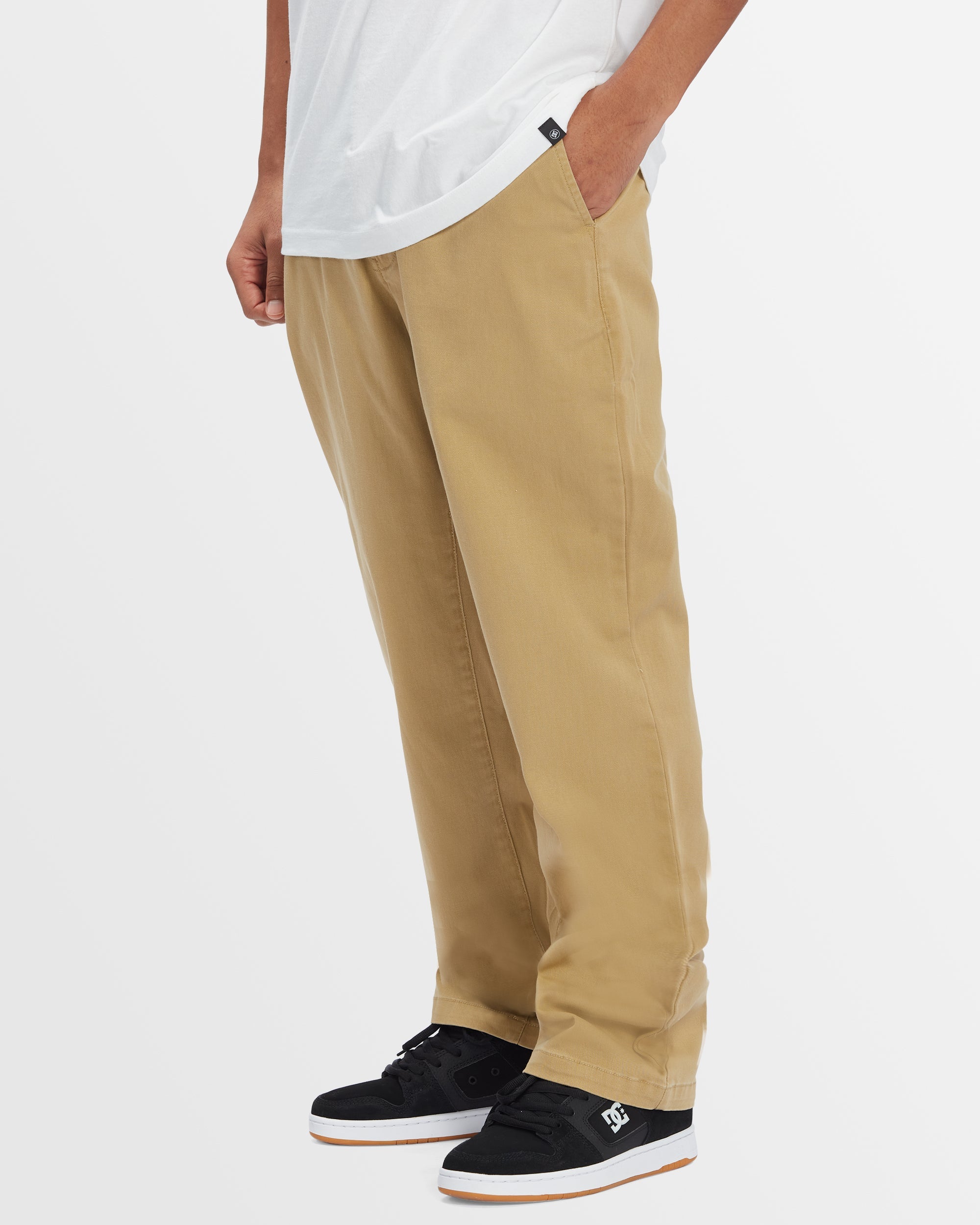 Mens Worker Relaxed Chino Pants