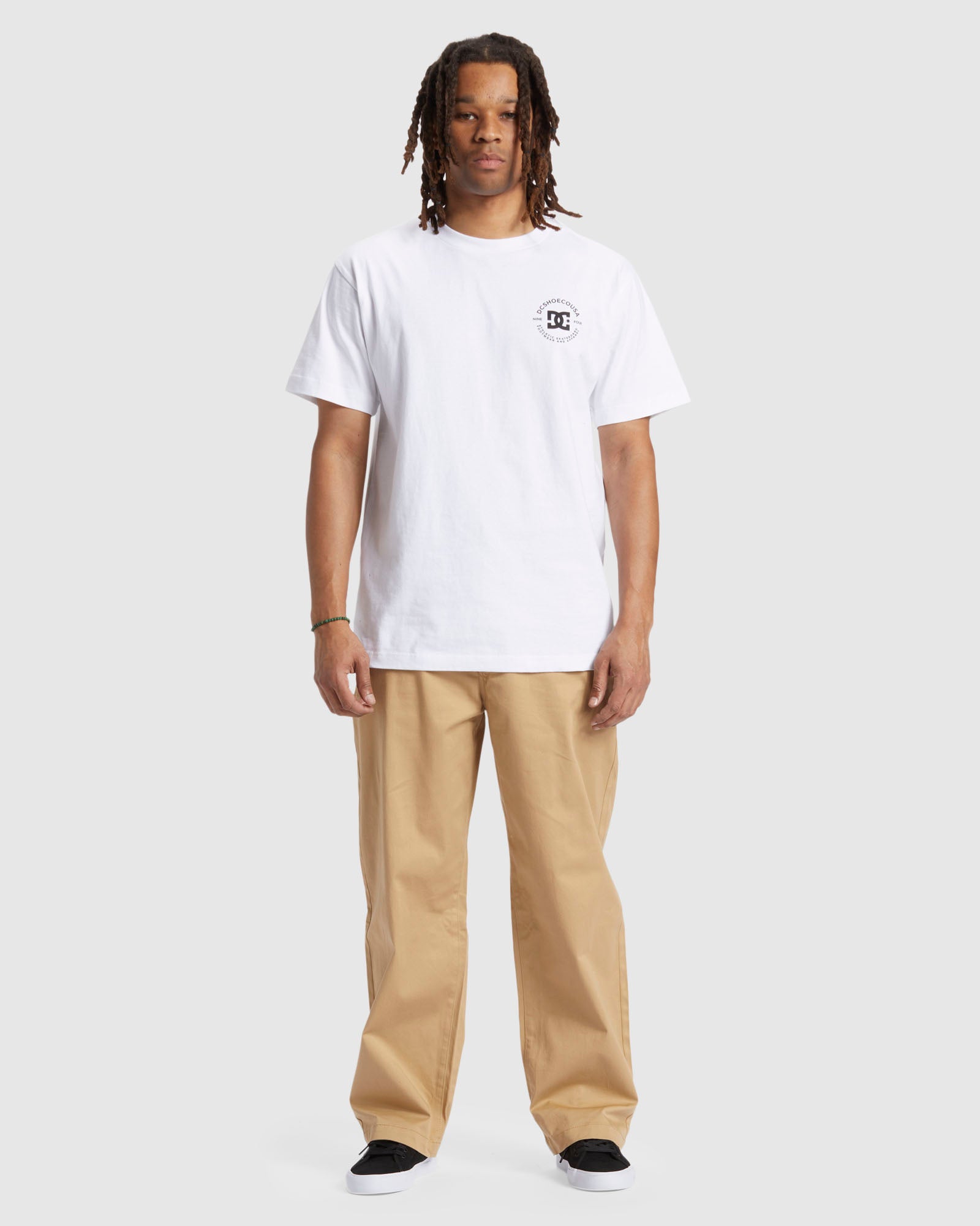 Mens Worker Baggy Chino Pants