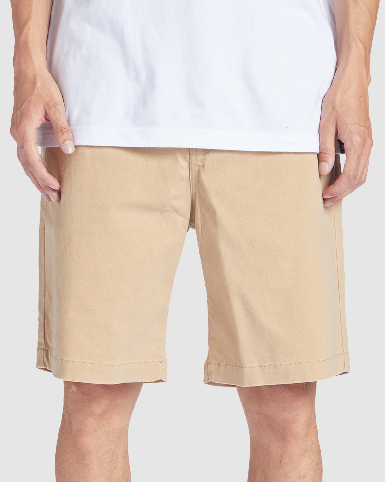 Mens Worker Relaxed Chino Shorts