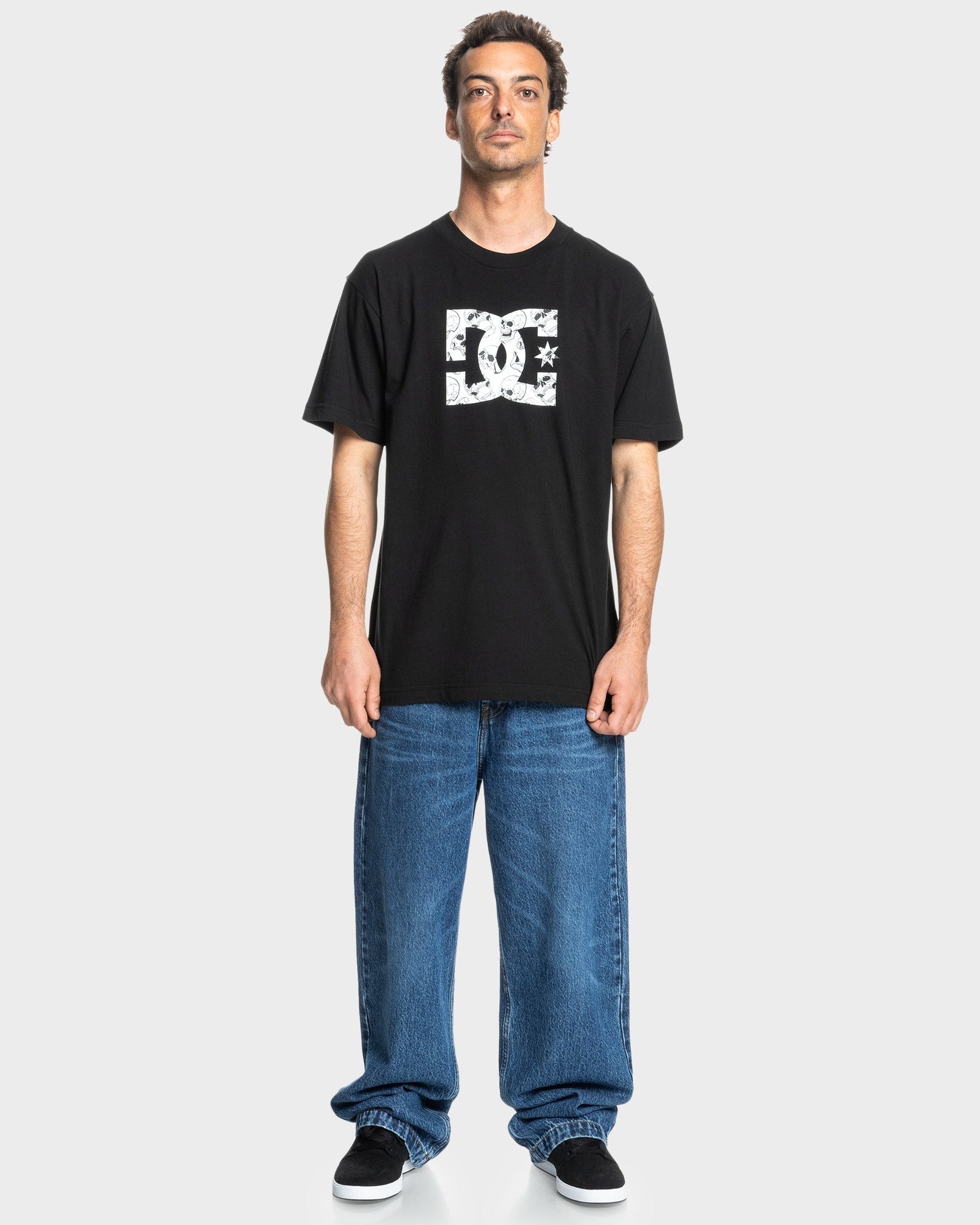 Mens DC Star Skully T-Shirt